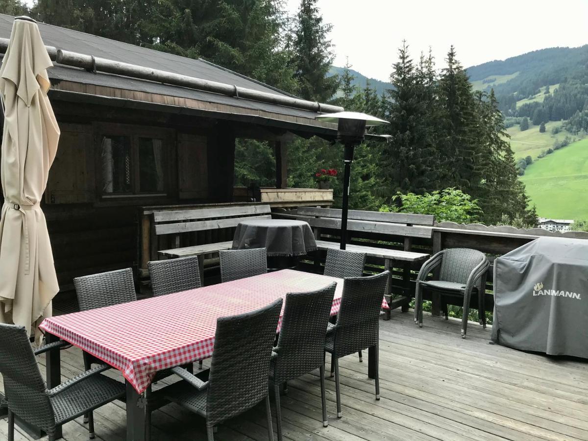 Wasserfallhütte Saalbach Exterior foto