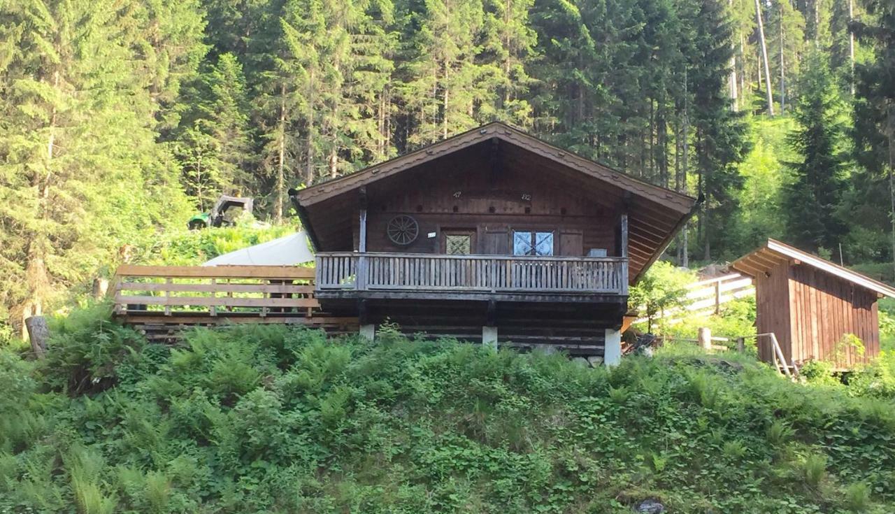 Wasserfallhütte Saalbach Exterior foto
